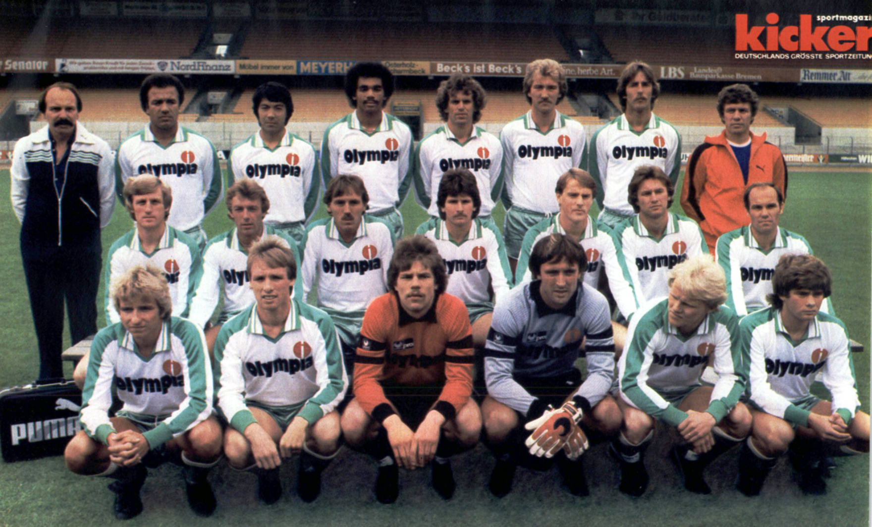 Werder Bremen | Kader | Bundesliga 1981/82 - kicker